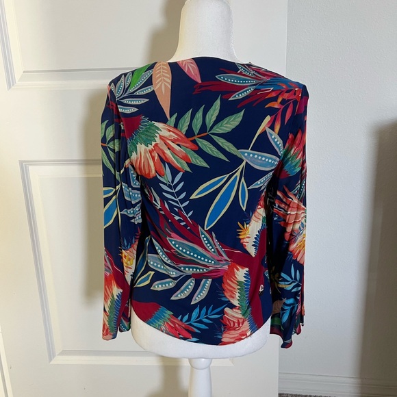 NWOT Farm Rio Anthropologie Kaia Top XS - Picture 8 of 12